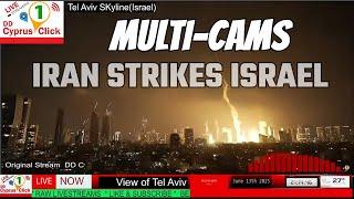 LIVE: IRAN ATTACKS ISRAEL | Middle east LIVE multi-cameras | Licensed Live Cameras | stream #1214