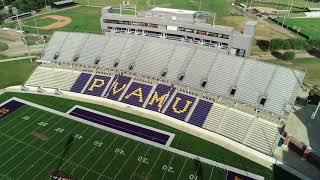 Beautiful Aerial Drone Views of HBCUs - Prairie View A&M University in 4K