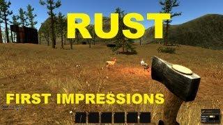 Rust - Alpha Gameplay - First Impressions