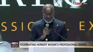 HERBERT WIGWE’S CITATION READ BY ROOSEVELT OGBONNA