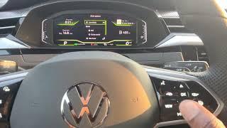 How to turn on/off Adaptive Cruise Control in a 2023 VW Arteon