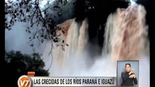 v7 2013 06 27 Las crecidas de los rios paraná e iguazú