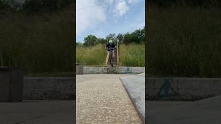 How to enter a skatepark on a Fatbike!  #mtb