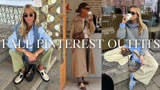 RECREATING FALL PINTEREST OUTFITS 2024 | Casual Outfit Ideas