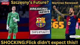 Official Barcelona's Shocking Decisions: Martínez Renewal & Szczęsny’s Future Revealed!