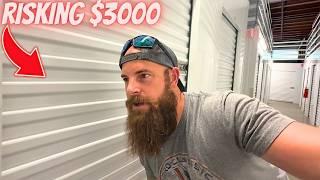 Risking it all on this $3000 abandoned storage unit! (Most expensive yet!)