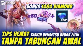 DIJAMIN MURAH ! TIPS HEMAT TANPA TABUNGAN AWAL, SKIN KISHIN DENSETSU - MOBILE LEGENDS