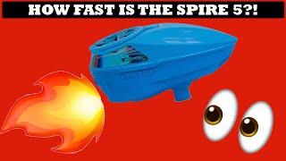 HOW FAST IS IT?! | All New Virtue Spire 5 SPEED TEST | Best Paintball Hopper of 2022?!