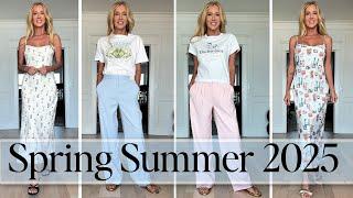 Spring Summer 2025 Try On Haul | Abercrombie Everlane & Revolve