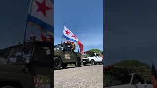 Массовый автопробег в честь Дня Победы в Изобильном Мы помним, мы гордимся! 