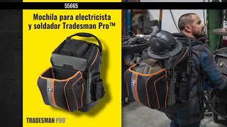 Mochila para electricista y soldador Tradesman Pro™ - Mod. 55665