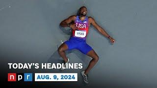 Positive For COVID, Noah Lyles Takes Bronze In The 200-Meter | NPR News Now