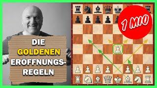 The GOLDEN Opening Rules || How to begin a game of chess