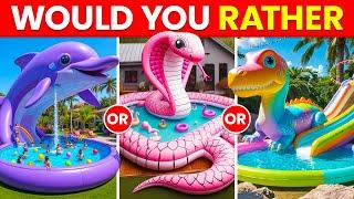 Would You Rather...? Build Your ANIMAL Dream House 
