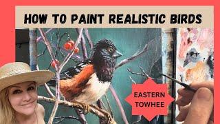 LEARN THE SECRETS TO PAINTING REALISTIC BIRDS - Suzanne Barrett Justis