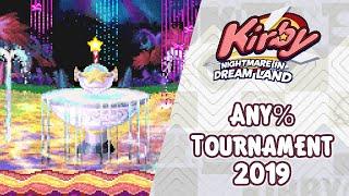 FunkyCat229 vs TheGreatToddman. Kirby NIDL Any% Tournament 2019