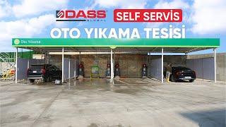 Self Servis Oto Yıkama Makinesi - Jetonlu Yıkama DASS GLOBAL