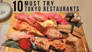 10 Must Try Tokyo Restaurants in Japan | Tokyo Food Guide