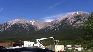 The sights of Canmore, Alberta