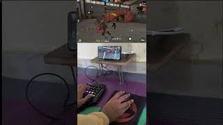 How to play free fire with keyboard mouse in mobile | ⌨️  full setup without app no activation