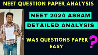 NEET UG 2024 Question Paper Analysis | Complete Analysis #neet2024