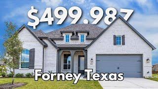 DEBES VER ESTA CASA NUEVA EN FORNEY TEXAS | Recorrido de casas en Dallas Texas