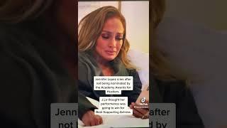 Jennifer Lopez cries over not being Oscar - Nominated for ‘Hustlers’