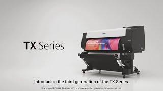 Introducing the imagePROGRAF TX-3200/4200 Series Large Format Printers