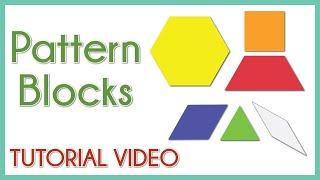 Pattern Blocks | Enhance creativity forming different shapes| Fun math activity for kids |STEM Video