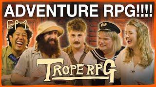 Trope RPG: The Golden Rib Pt 1 | Mark Samual Bonanno, Lena Moon, Harry Jun & Jordan Raskopoulos