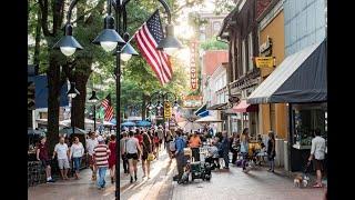 Morning - Historic Charlottesville, Virginia 