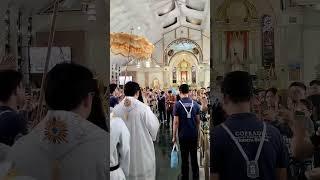 Clips of the visit of Nuestra Señora de la Salud to Quiapo Church