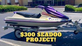 $300 Seadoo Jetski Restoration Project