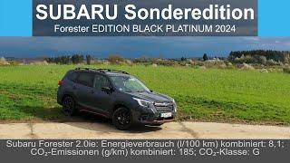 Subaru Sonderedition | Forester EDITION EXCLUSIVE CROSS