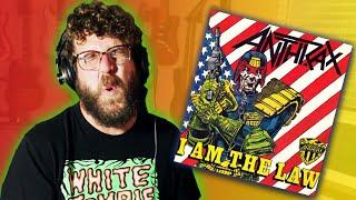 That GUITAR TONE is GLORIOUS!!! First Time Hearing ANTHRAX "I AM THE LAW" - Metal Musician Reacts!!!