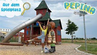  Auf dem SPIELPLATZ  Pepina entdeckt Pipi Langstrumpf & Jim Knopf