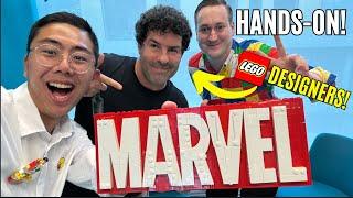 Hands On with the NEW LEGO Marvel Logo 2025 Set!