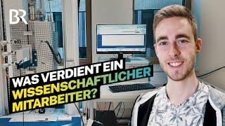 Ziel: Doktor - Das Gehalt als wissenschaftlicher Mitarbeiter an der Uni | Lohnt sich das | BR