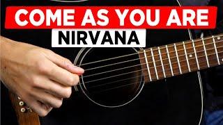 Guitar Tutorial - Nirvana - Come As You Are - easy & for beginner