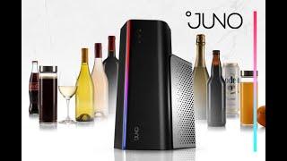 JUNO - Rapidly chill wine, beer, coffee and more in just minutes!