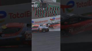 Was this fair racing? Or Should I have been given more space? Let me know.
