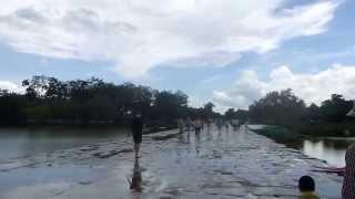 Entrance to Angkor Wat Temple Siem Reap Cambodia