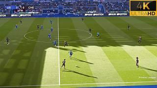 4K | PES 2025 Ultra Realism Graphics & Sound Mod | Leicester City vs Chelsea | Premier League 2024