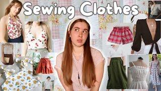 Clothing Sewing Ideas (free patterns + beginner friendly)