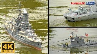 SUPER DETAILED RC SHIPS, BOATS and SUBMARINES (SRCMBC 'Navy Day' 2017) [*UltraHD and 4K*]