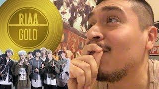 #MICDROPWENTGOLD BTS RECEIVE GOLD RIAA CERTIFICATION! [FIRST KPOP GROUP EVER!]