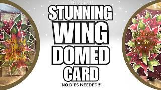 Winged Domed Bouncy Card