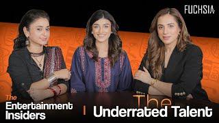 The Entertainment Insiders | Ep 3 | Underrated Talent | Dania Enwar | Rehma Khalid | Maham Aamir