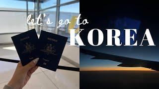 korea vlog | first time flying with my boyfriend 남친이랑 한국 여행 ㄱㄱ