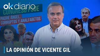 VICENTE GIL | "Congreso PSOE: Padre Ángel, corruptos y analfabetos"